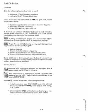 1996 Johnson/Evinrude Outboards 50 thru 70 3-Cylinder Service Manual, Page 22