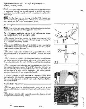 1996 Johnson/Evinrude Outboards 50 thru 70 3-Cylinder Service Manual, Page 44