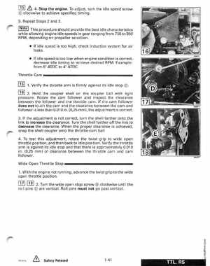 1996 Johnson/Evinrude Outboards 50 thru 70 3-Cylinder Service Manual, Page 47