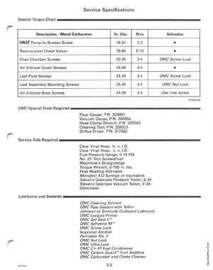 1996 Johnson/Evinrude Outboards 50 thru 70 3-Cylinder Service Manual, Page 61