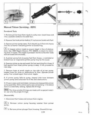 1996 Johnson/Evinrude Outboards 50 thru 70 3-Cylinder Service Manual, Page 82