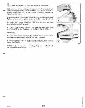 1996 Johnson/Evinrude Outboards 50 thru 70 3-Cylinder Service Manual, Page 95