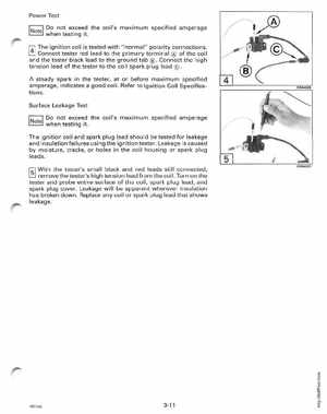 1996 Johnson/Evinrude Outboards 50 thru 70 3-Cylinder Service Manual, Page 110