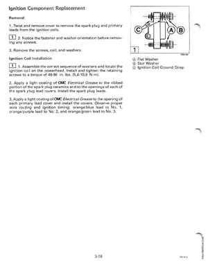 1996 Johnson/Evinrude Outboards 50 thru 70 3-Cylinder Service Manual, Page 117