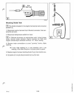 1996 Johnson/Evinrude Outboards 50 thru 70 3-Cylinder Service Manual, Page 124