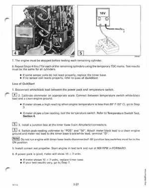 1996 Johnson/Evinrude Outboards 50 thru 70 3-Cylinder Service Manual, Page 126