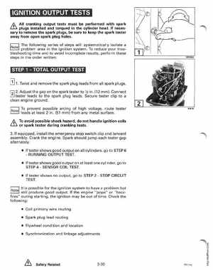 1996 Johnson/Evinrude Outboards 50 thru 70 3-Cylinder Service Manual, Page 129