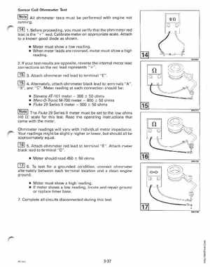 1996 Johnson/Evinrude Outboards 50 thru 70 3-Cylinder Service Manual, Page 136