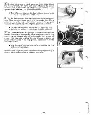 1996 Johnson/Evinrude Outboards 50 thru 70 3-Cylinder Service Manual, Page 159