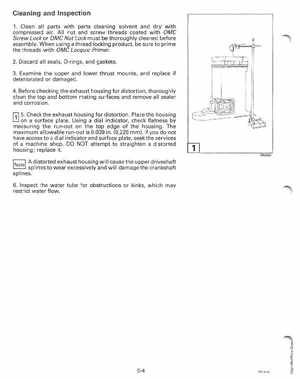 1996 Johnson/Evinrude Outboards 50 thru 70 3-Cylinder Service Manual, Page 183