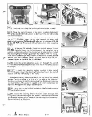 1996 Johnson/Evinrude Outboards 50 thru 70 3-Cylinder Service Manual, Page 190