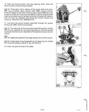 1996 Johnson/Evinrude Outboards 50 thru 70 3-Cylinder Service Manual, Page 191