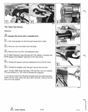 1996 Johnson/Evinrude Outboards 50 thru 70 3-Cylinder Service Manual, Page 197