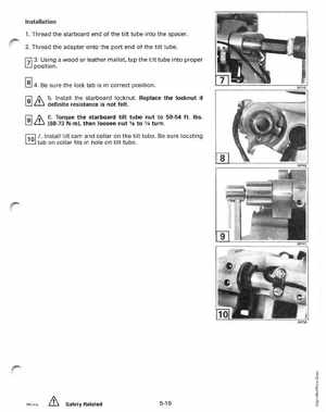 1996 Johnson/Evinrude Outboards 50 thru 70 3-Cylinder Service Manual, Page 198