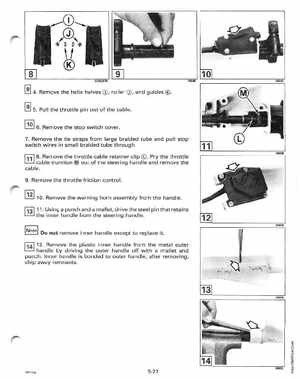 1996 Johnson/Evinrude Outboards 50 thru 70 3-Cylinder Service Manual, Page 200