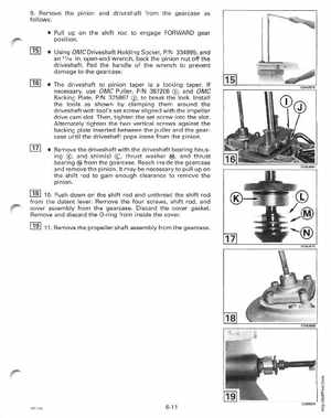 1996 Johnson/Evinrude Outboards 50 thru 70 3-Cylinder Service Manual, Page 214