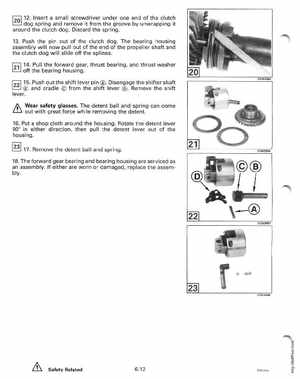 1996 Johnson/Evinrude Outboards 50 thru 70 3-Cylinder Service Manual, Page 215