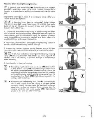 1996 Johnson/Evinrude Outboards 50 thru 70 3-Cylinder Service Manual, Page 217