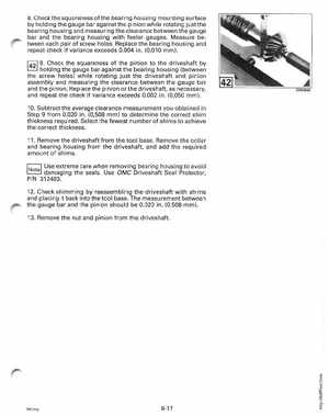 1996 Johnson/Evinrude Outboards 50 thru 70 3-Cylinder Service Manual, Page 220