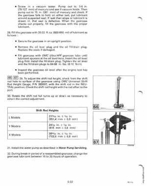 1996 Johnson/Evinrude Outboards 50 thru 70 3-Cylinder Service Manual, Page 225