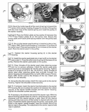 1996 Johnson/Evinrude Outboards 50 thru 70 3-Cylinder Service Manual, Page 234