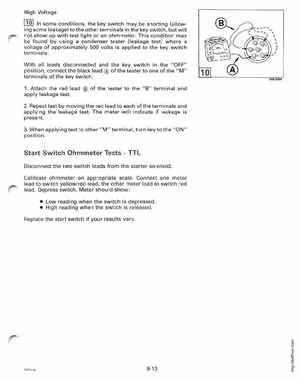 1996 Johnson/Evinrude Outboards 50 thru 70 3-Cylinder Service Manual, Page 248