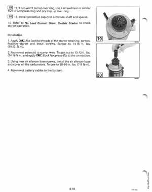 1996 Johnson/Evinrude Outboards 50 thru 70 3-Cylinder Service Manual, Page 253