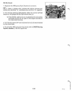 1996 Johnson/Evinrude Outboards 50 thru 70 3-Cylinder Service Manual, Page 271