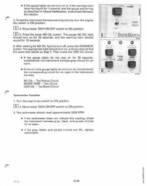 1996 Johnson/Evinrude Outboards 50 thru 70 3-Cylinder Service Manual, Page 274
