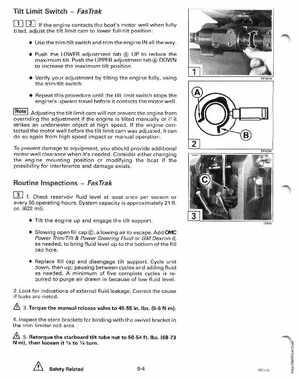1996 Johnson/Evinrude Outboards 50 thru 70 3-Cylinder Service Manual, Page 279