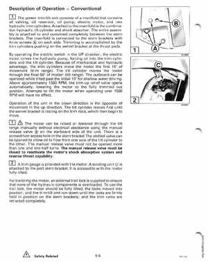 1996 Johnson/Evinrude Outboards 50 thru 70 3-Cylinder Service Manual, Page 281