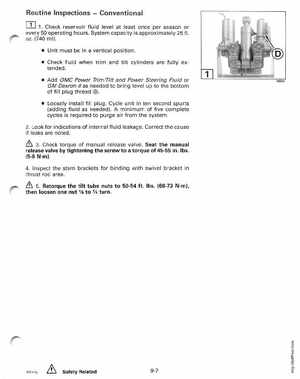1996 Johnson/Evinrude Outboards 50 thru 70 3-Cylinder Service Manual, Page 282