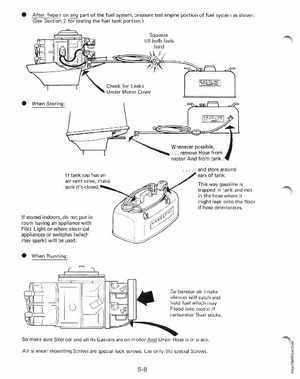 1996 Johnson/Evinrude Outboards 50 thru 70 3-Cylinder Service Manual, Page 291