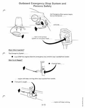 1996 Johnson/Evinrude Outboards 50 thru 70 3-Cylinder Service Manual, Page 296