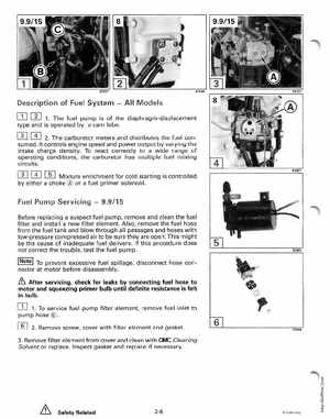 1996 Johnson/Evinrude Outboards 8 thru 15 Four-Stroke Service Manual, Page 60
