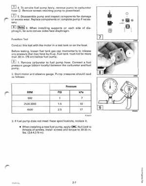 1996 Johnson/Evinrude Outboards 8 thru 15 Four-Stroke Service Manual, Page 61