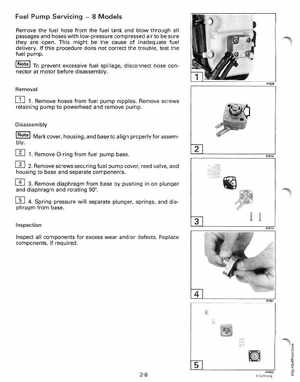 1996 Johnson/Evinrude Outboards 8 thru 15 Four-Stroke Service Manual, Page 62