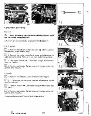1996 Johnson/Evinrude Outboards 8 thru 15 Four-Stroke Service Manual, Page 68