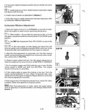 1996 Johnson/Evinrude Outboards 8 thru 15 Four-Stroke Service Manual, Page 72
