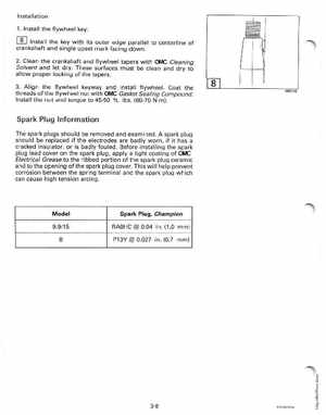 1996 Johnson/Evinrude Outboards 8 thru 15 Four-Stroke Service Manual, Page 83