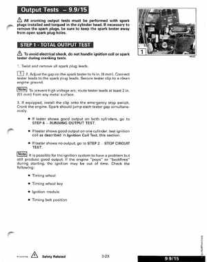 1996 Johnson/Evinrude Outboards 8 thru 15 Four-Stroke Service Manual, Page 98