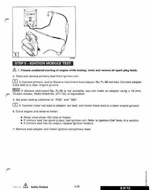 1996 Johnson/Evinrude Outboards 8 thru 15 Four-Stroke Service Manual, Page 104