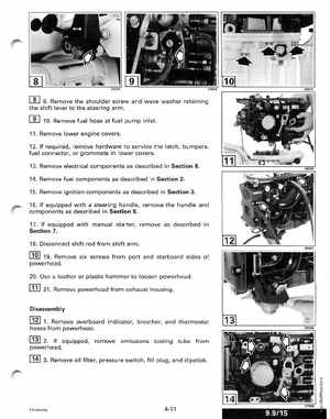 1996 Johnson/Evinrude Outboards 8 thru 15 Four-Stroke Service Manual, Page 125
