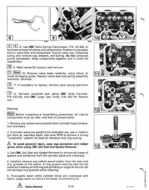 1996 Johnson/Evinrude Outboards 8 thru 15 Four-Stroke Service Manual, Page 132