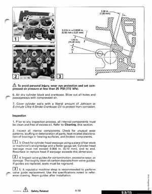 1996 Johnson/Evinrude Outboards 8 thru 15 Four-Stroke Service Manual, Page 133