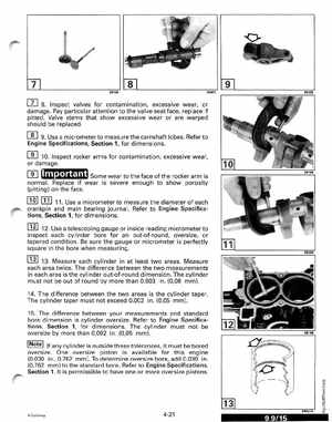 1996 Johnson/Evinrude Outboards 8 thru 15 Four-Stroke Service Manual, Page 135