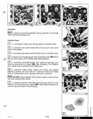 1996 Johnson/Evinrude Outboards 8 thru 15 Four-Stroke Service Manual, Page 137