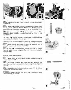 1996 Johnson/Evinrude Outboards 8 thru 15 Four-Stroke Service Manual, Page 138