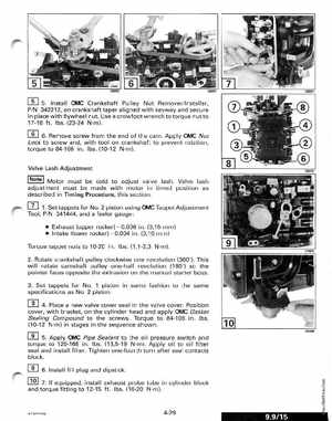 1996 Johnson/Evinrude Outboards 8 thru 15 Four-Stroke Service Manual, Page 143