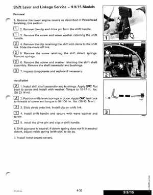 1996 Johnson/Evinrude Outboards 8 thru 15 Four-Stroke Service Manual, Page 147